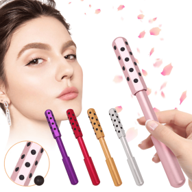 Anti Wrinkle Facial Massager Skin Care Product Facial Roller (Primary Colour: Silver)